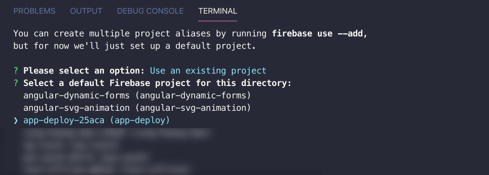 Firebase CLI